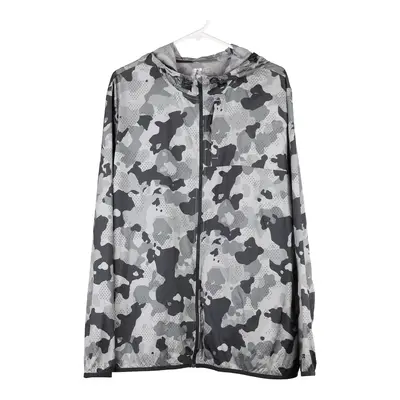 Russell Athletic Jacket - Large Camo Polyester