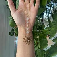 Sun Design Car Hanging Ornament, Fashionable Car Rearview Mirror Pendant, Cute Boho Style Car Decoration, Handmade Healing Ar...