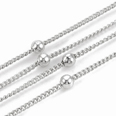 Soldered Brass Curb Chains