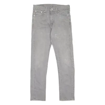 LEVI'S Mens Jeans Grey Slim Skinny W30 L30