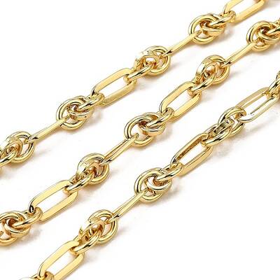 Brass knot Link Chains