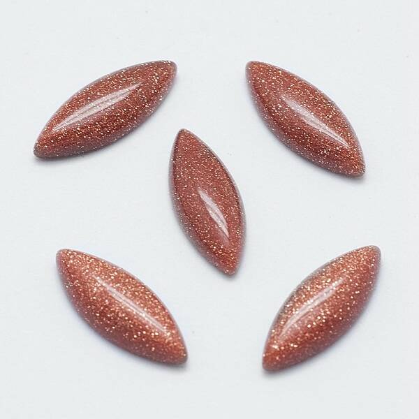 Synthetic Goldstone Cabochons