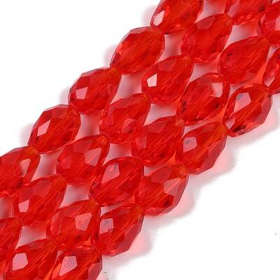 Transparent Glass Beads Strands