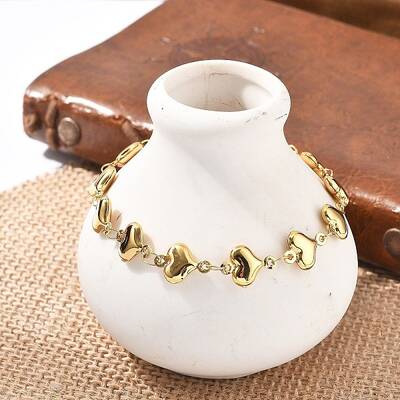 304 Stainless Steel Link Chain Bracelets for Women