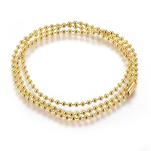 Stainless Steel Ball Chain Necklace Making