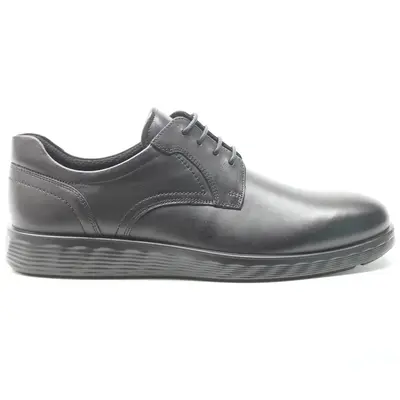 Ecco S Lite Hybrid Leather Men's Lace Up Shoes - Black - Size:US 10-10.5 Men