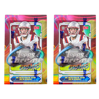2x 2024 Topps Chrome Cosmic Football Hobby Box PYT Break (2 Boxes) 5/5 #2