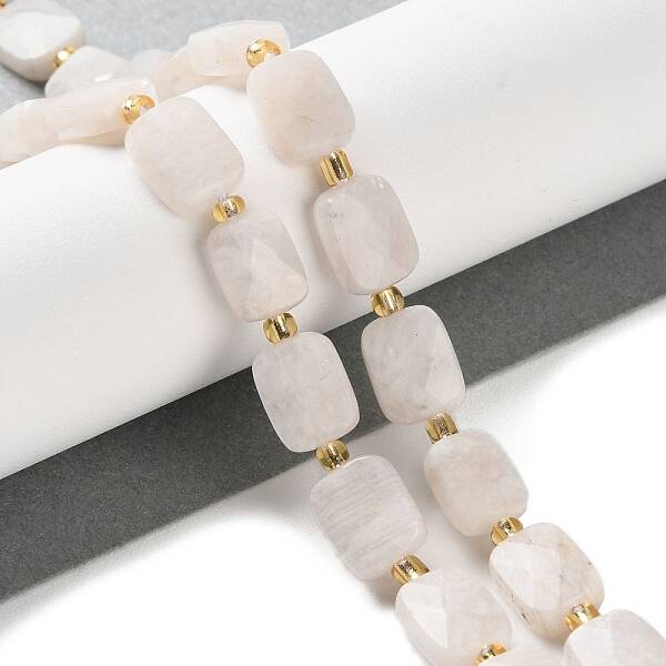 Natural Rainbow Moonstone Beads Strands