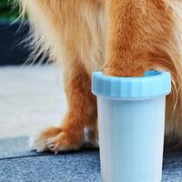 Portable Pet Foot Cleaning Cup, Pet Foot Massage Brush, Rotating Cleaning Tool, Pet Paw Cleaning Brush, Dog & Cat Grooming Su...