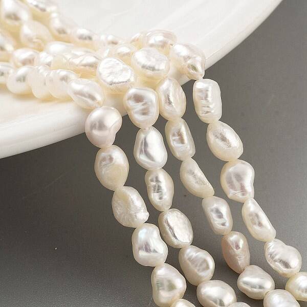 Natural Cultured Freshwater Pearl Beads Strands