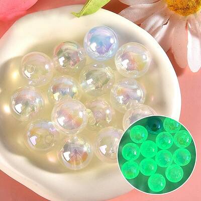 Luminous Transparent Resin Beads
