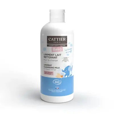 Cattier Bebe Liniment Organic Baby Diaper Cleansing Milk 200ml