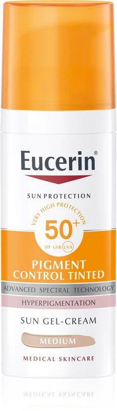 Eucerin Pigment Control Tinted Sun Cream SPF 50+ 50 ml Medium
