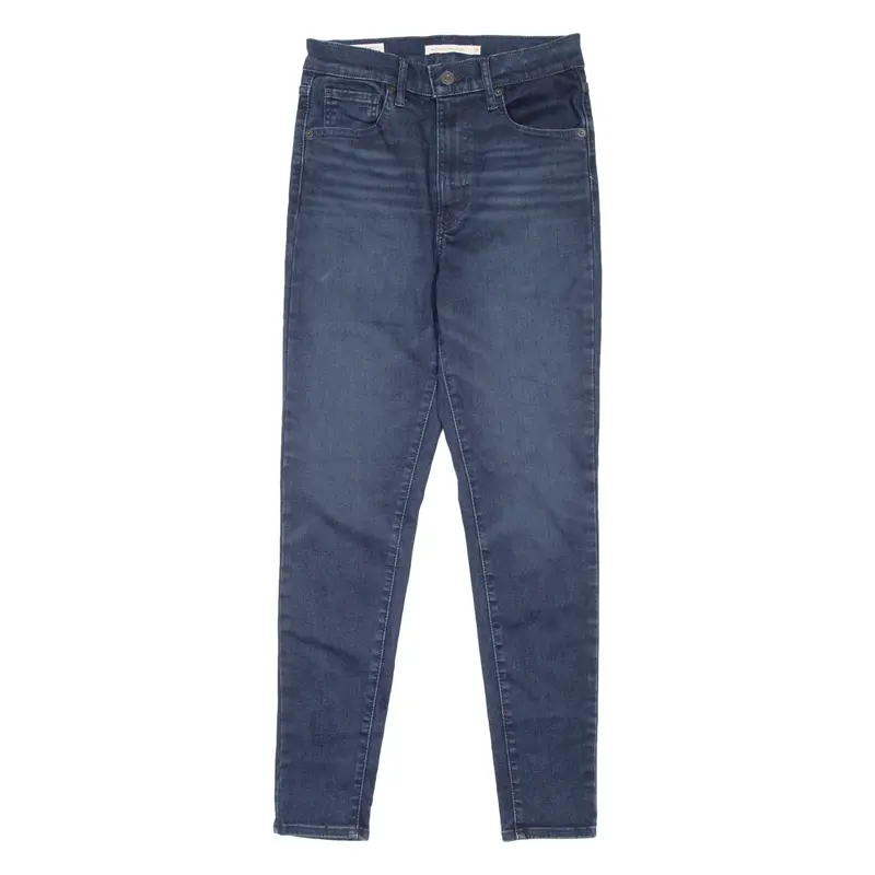 LEVI'S Mile High BIG E Womens Jeans Blue Slim Skinny W28 L28