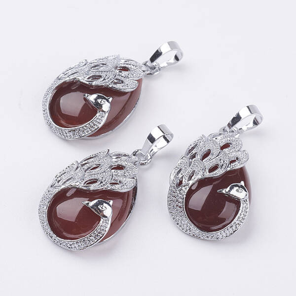 Natural Carnelian Pendants
