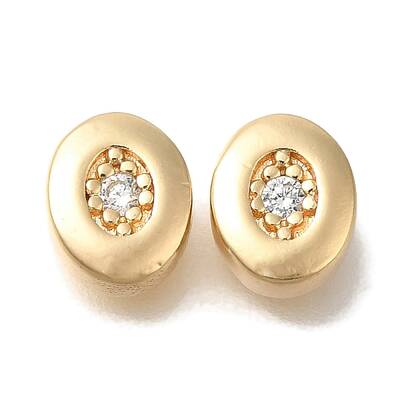Brass Micro Pave Cubic Zirconia