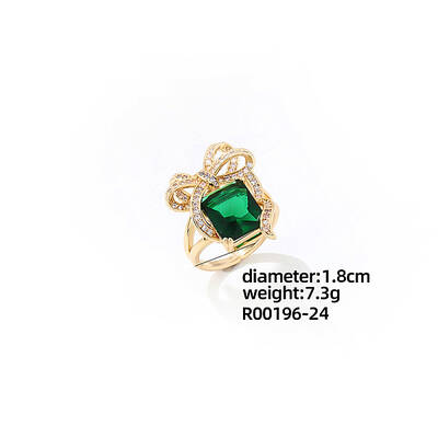 Elegant Brass Bowknot Finger Rings for Women