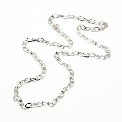 Tarnish Resistant 304 Stainless Steel Cable Chain Necklace Making