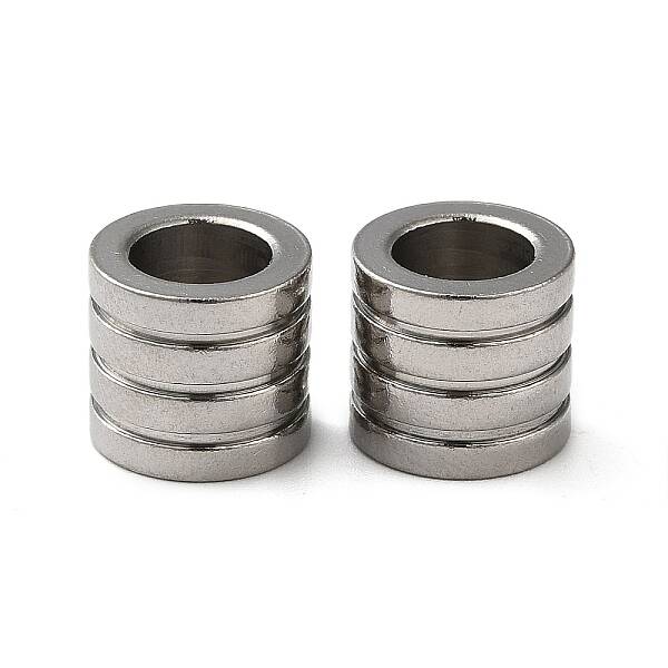 Non-Tarnish 304 Stainless Steel European Beads