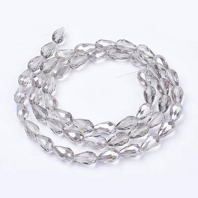Electroplate Glass Beads Strands