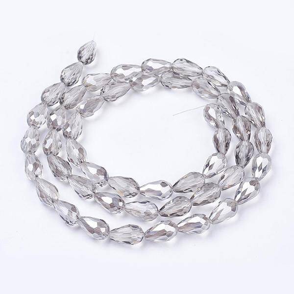 Electroplate Glass Beads Strands