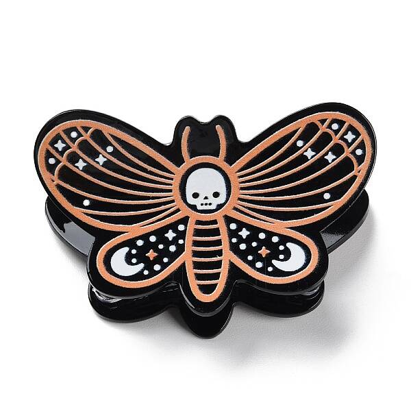 Hallowmeen Theme PVC Claw Hair Clips