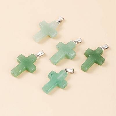 Natural Green Aventurine Pendants