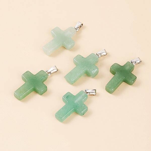 Natural Green Aventurine Pendants