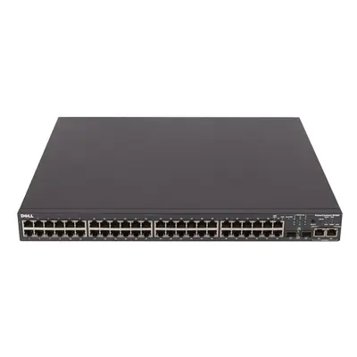 G5043 Dell PowerConnect 3400 Series 3448P 48 x Ports PoE 10/100Base-T + 2 x SFP Ports Layer 2 Managed 1U Rack-mountable Fast ...