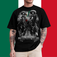 Vintage Pancho Villa Revolucion Mexico Chicano Art David Gonzales DGA T-Shirt, Mexican t-shirt, Graphic Tee, Proud Mexican T-...