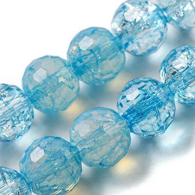 Baking Painted Glass Bead Strands