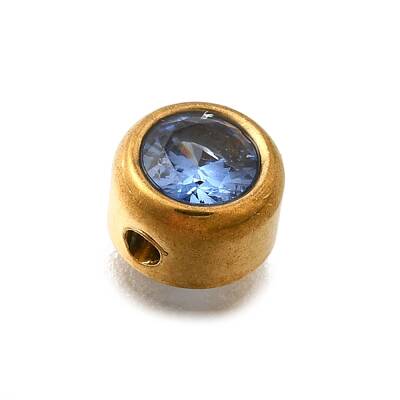 304 Stainless Steel Rhinestone Beads