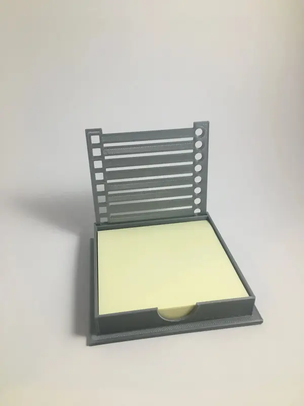 sticky note holder and stencil + sticky note + office supplies + back to work + back to school + work from home + college + d...