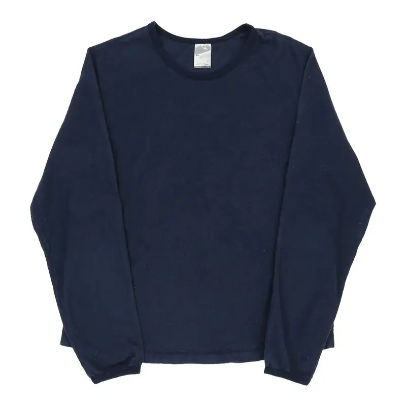Nike Fleece - XL Blue Polyester