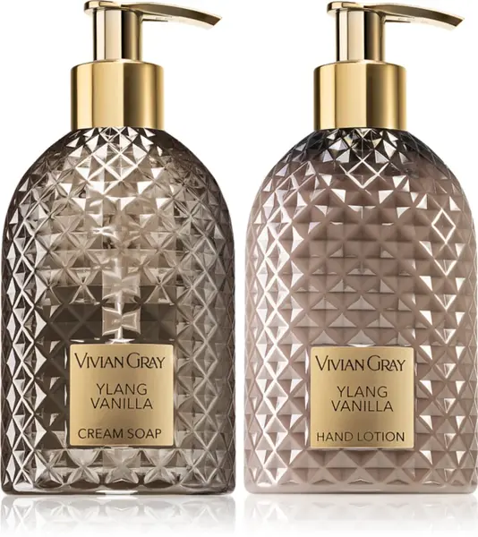 Vivian gray Ylang & Vanilla Cream Hand Soap & Lotion Set