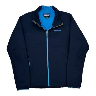 Patagonia Track Jacket - Large Blue Nylon