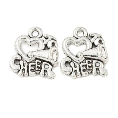 Tibetan Style Alloy Message Charms