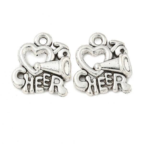 Tibetan Style Alloy Message Charms