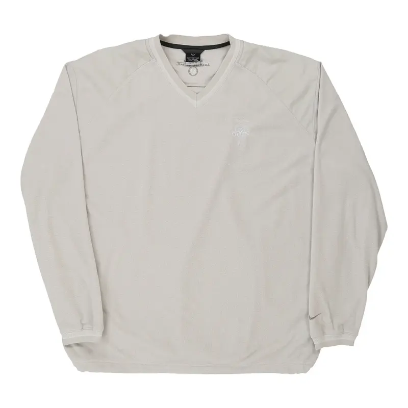 Therma Fit Nike Fleece - XL White Polyester