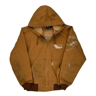 Construction Carhartt Jacket - XL Brown Cotton