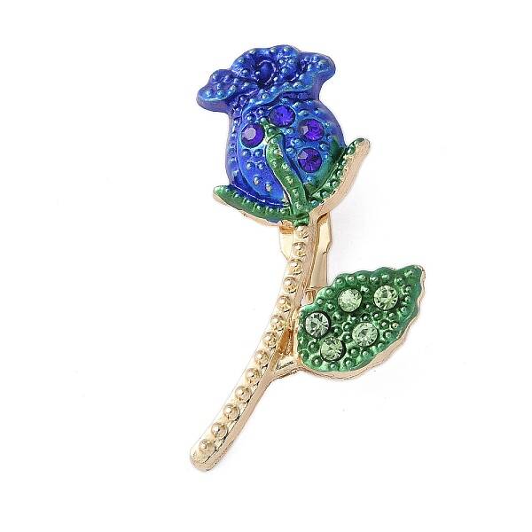 Alloy Rhinestone Brooches