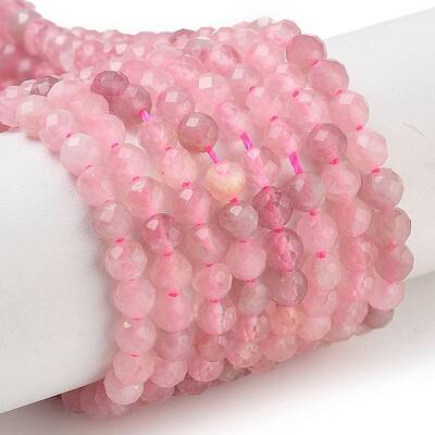 Natural Madagascar Rose Quartz Beads Strands