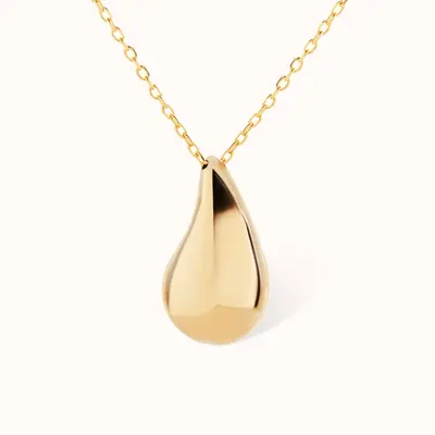 Gold Drop Necklace