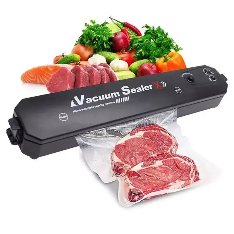 Automatic Powerful Commercial Vacuum Sealer Machine Food Sealer W/Starter Kit Meal Food Preservation Storage Saver Air Sealin...