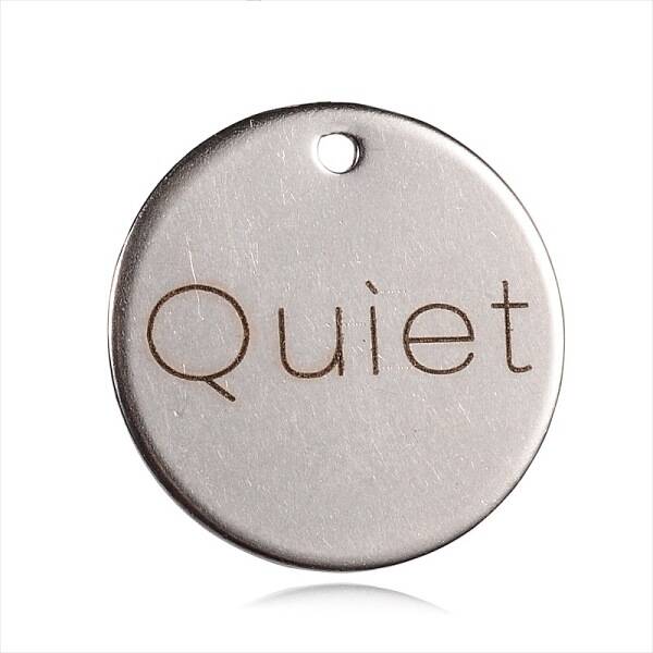 Non-Tarnish Spray Painted 201 Stainless Steel Pendants