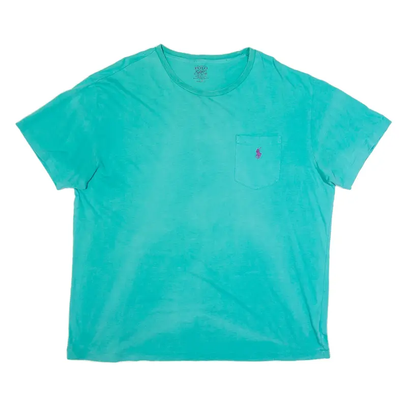 POLO RALPH LAUREN Mens T-Shirt Blue L