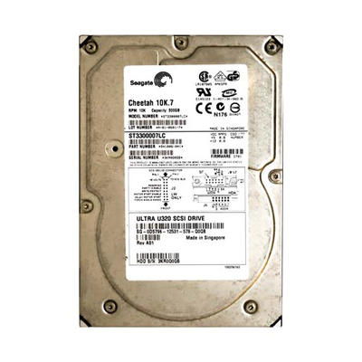 D5796 Dell 300GB Ultra-320 SCSI 10000 3.5-inch Hard Drive