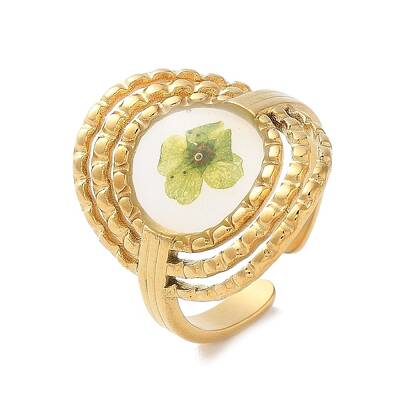 304 Stainless Steel Open Cuff  Rings for Women