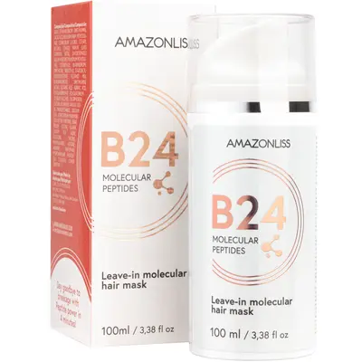 B24 Molecular Peptides – Leave-in molecular hair mask 3.38 fl oz.