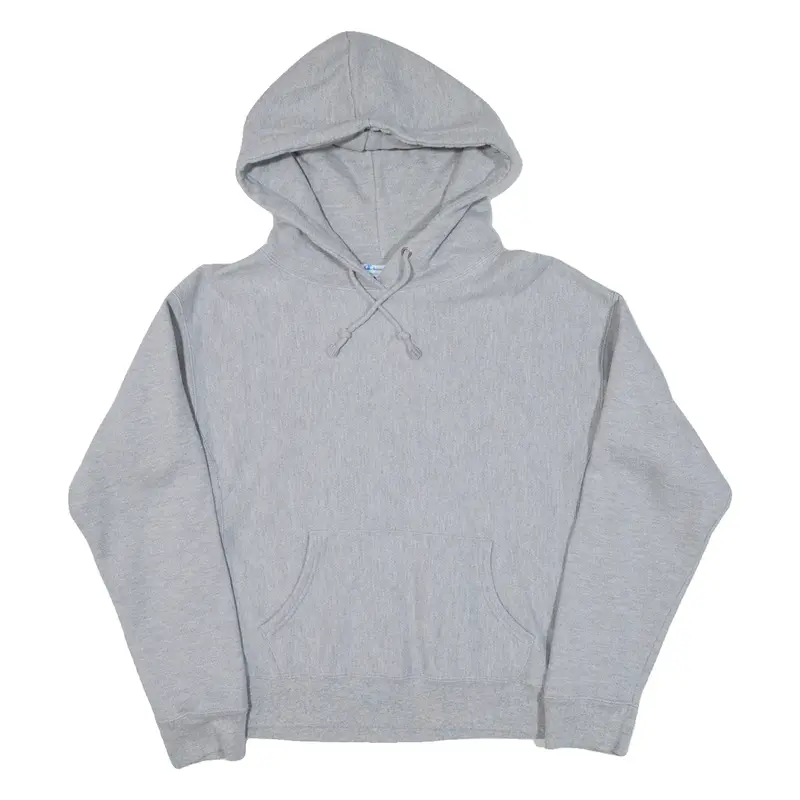 CHAMPION REVERSE WEAVE Mens Grey Hoodie L
